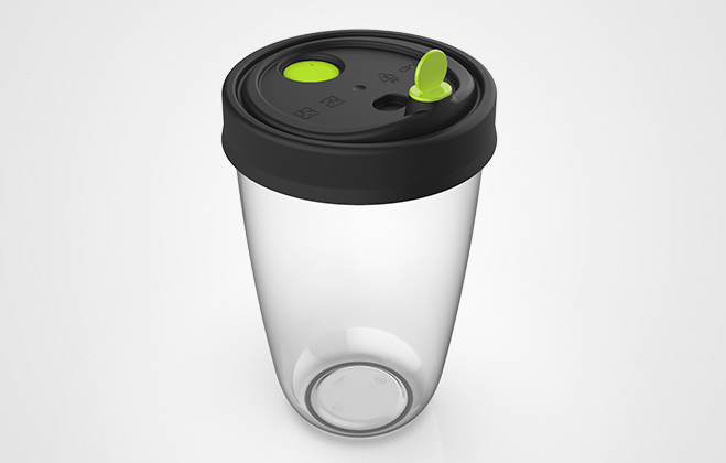 u shape 16 oz biodegradable cups 2